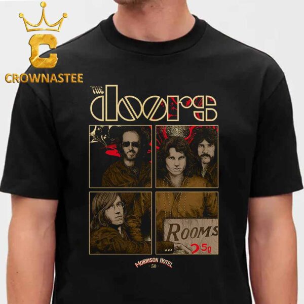 The Doors Band Chicago IL 2024 Morrison Hotel The First Time In Nearly 5 Years Classic T-Shirt