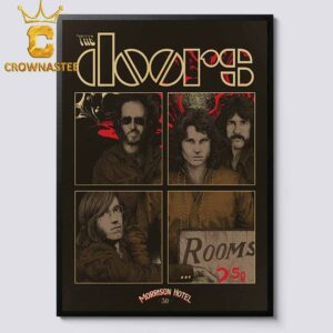 The Doors Band Chicago IL 2024 Morrison Hotel The First Time In Nearly 5 Years Home Decor Poster Canvas