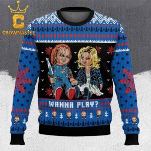 Chucky Wanna Play Ugly Christmas Sweater