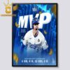 Freddie Freeman MVP Los Angeles Dodgers MLB The World Series Champions 2024 Home Decor Poster Canvas