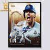 Freddie Freeman MVP Los Angeles Dodgers The World Series Champions 2024 MLB Home Decor Poster Canvas