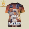 Freddie Freeman Los Angeles Dodgers MVP The World Series Champions MLB 2024 All Over Print T-Shirt