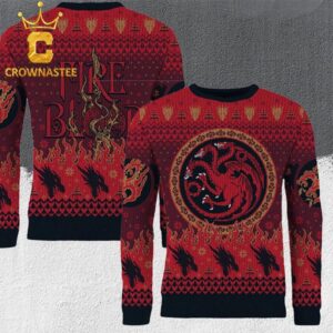 Game Of Thrones House Of The Dragon Three Wise Dragons Targaryen Ugly Christmas Sweater