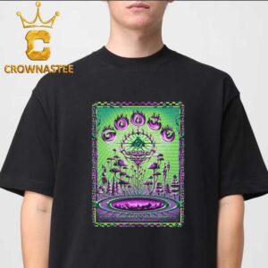 Goose The Band Birmingham AL 2024 Avondale Brewing CO On October 26th Green Purple Classic T-Shirt