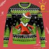 Grinch Miller Light Beer Holiday Ugly Christmas Sweater