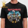 Iron Maiden California 2024 The Future Past World Tour Two Sided T-Shirt