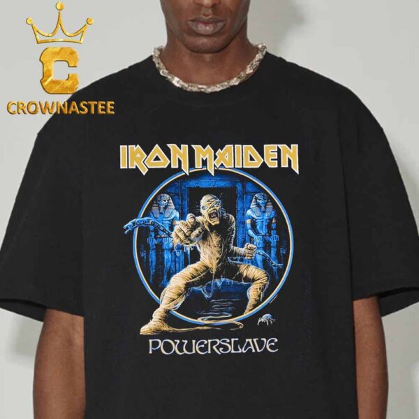 Iron Maiden Powerslave 40th Anniversary Mummy Eddie Classic T-Shirt