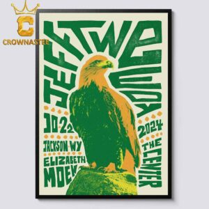 Jeff Tweedy Jackson WY 2024 The Center On October 22th Home Decor Poster Canvas