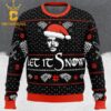 Game Of Thrones Jon Snow Let It Snow With Dog Ugly Christmas Holiday Sweater