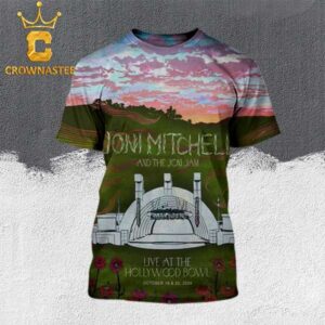 Joni Mitchell And The Joni Jam Hollywood Bowl On October 19th And 20th All Over Print T-Shirt