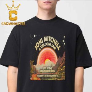 Joni Mitchell Hollywood CA 2024 At Hollywood Bowl On October 19th And 20th Classic T-Shirt