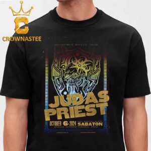 Judas Priest Spokane WA 2024 Spokane Veterans Memorial Arena On October 6th CLassic T-Shirt