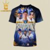 Los Angeles Dodgers 2024 The World Series Champions MLB All Over Print T-Shirt