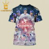 New York Yankees ALCS 2024 American League Champions World Series Bound All Over Print T-Shirt