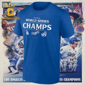 Los Angeles Dodgers The World Series Champions 2024 MLB Unisex T-Shirt