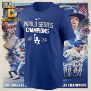 Los Angeles Dodgers The World Series Champions MLB 2024 Unisex T-Shirt Hoodie