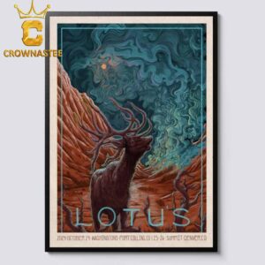 Lotus Washintons Fort Collins And Summit Denver Colorado 2024 On October 24 25 26 Home Decor Poster Canvas