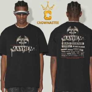 Mayhem Metal Festival 2024 Lineup Two Sided T-Shirt