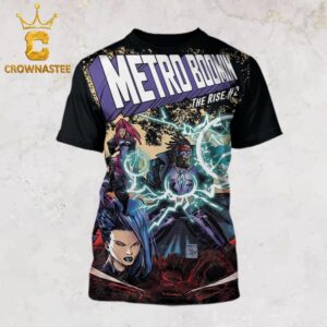 Metro Boomin The Rise Issue 2 Metroverse All Over Print T-Shirt