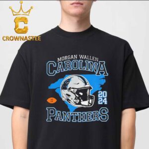 Morgan Wallen x Carolina Panthers NFL 2024 Classic T-Shirt