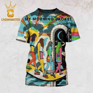 My Morning Jacket Cleverland OH 2024 Calvin Park Evans Amphitheatre On October 4th All Over Print T-Shirt