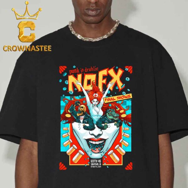 NOFX San Pedro CA 2024 Berth 46 On October 4th 6th Classic T-Shirt