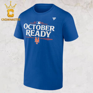 New York Mets MLB 2024 Postseason October Ready Playoff Classic T-Shirt