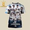 New York Yankees ALCS 2024 American League Champions World Series Bound All Over Print T-Shirt