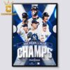 New York Yankees American League Champions ALCS 2024 Home Decor Poster Canvas