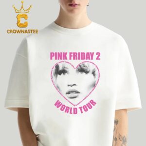 Nicki Minaj Pink Friday 2 World Tour Heart Classic T-Shirt Long Sleeve