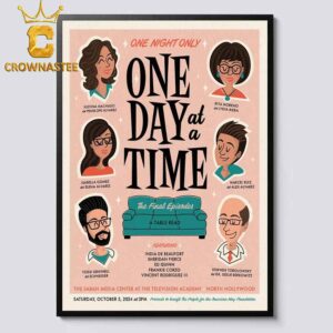 One Day At A Time The Saban Media Center At The Television Academy North Hollywood On October 5th 2024 Home Decor Poster Canvas