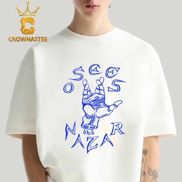 Osees Band Hand Nazar Blue Ink CLassic T-Shirt