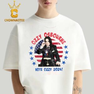 Ozzy Osbourne Vote Ozzy For President 2024 The Sanest Choice And Thats Fucking Crazy Classic T-Shirt