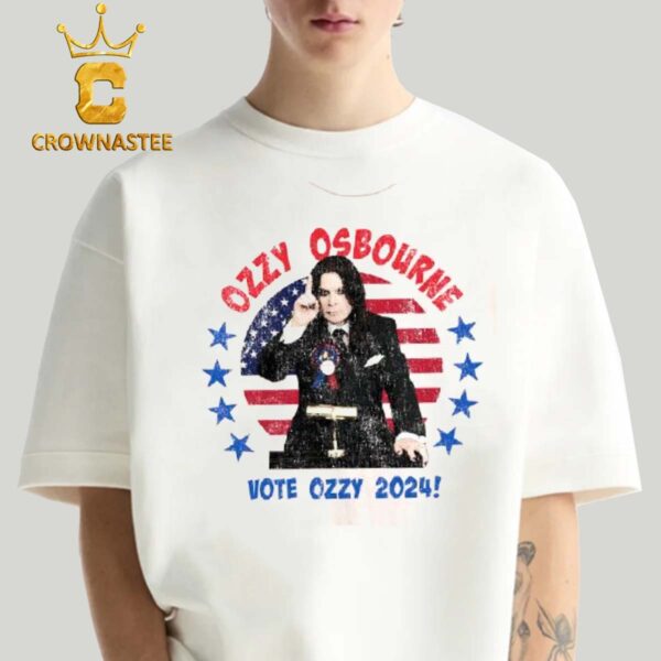 Ozzy Osbourne Vote Ozzy For President 2024 The Sanest Choice And Thats Fucking Crazy Classic T-Shirt