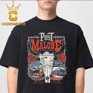 Post Malone Nashville Tennessee 2024 Nissan Stadium F1 Trillion Tour On October 19th Classic T-Shirt