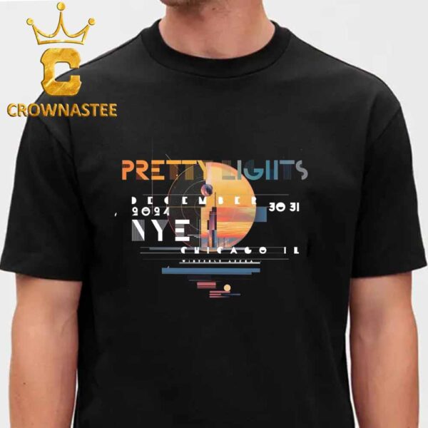 Pretty Lights Chicago IL 2024 Wintrust Arena On December 30 And 31 Classic T-Shirt