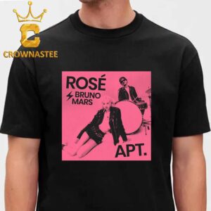 Rose And Bruno Mars APT New CD Single Cover Classic T-Shirt