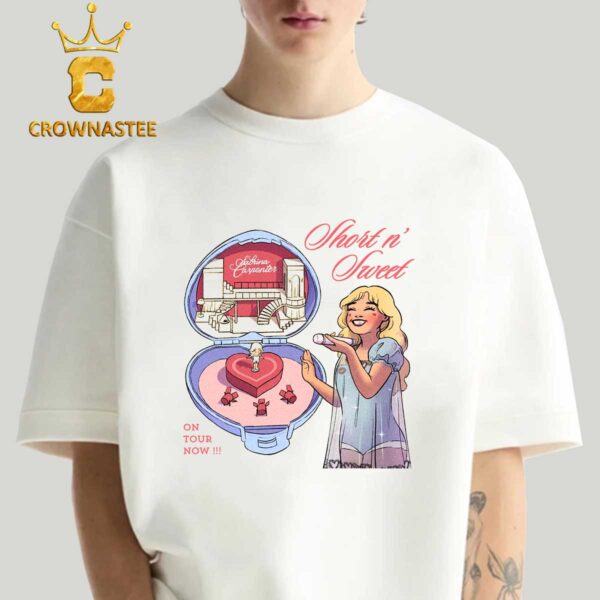 Sabrina Carpenter Short N Sweet Tour Polly Pocket Princess Classic T-Shirt