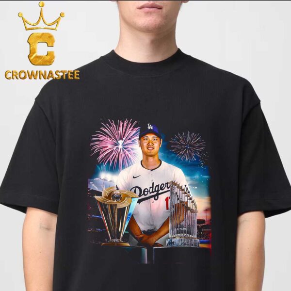 Shohei Ohtani Los Angeles Dodgers MLB The World Series Champions 2024 Classic T-Shirt