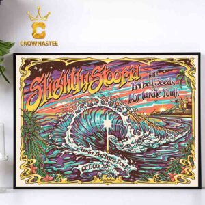 Slightly Stoopid Santa Barbara Bowl CA 2024 On October 6th Home Decor Poster Canvas