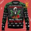 Snoop Dogg Twas The Nizzle Before Chrismizzle Christmas Holiday Ugly Sweater