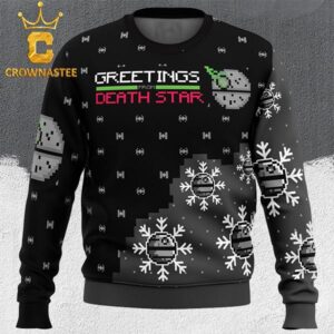 Star Wars Greetings From Death Star Ugly Christmas Sweater