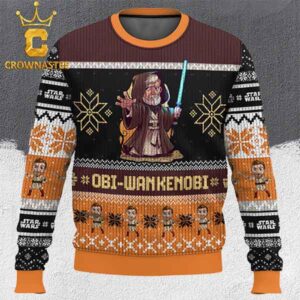 Star Wars Obi Wan Kenobi Christmas Holiday Ugly Sweater