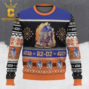 Star Wars R2D2 Christmas Holiday Ugly Sweater