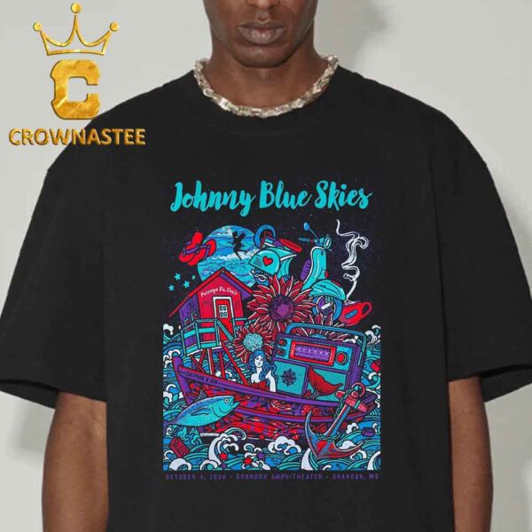 Sturgill Simpson AKA Johnny Blue Skies Brandon MS 2024 Brandon Amphtheater On October 4th Classic T-Shirt