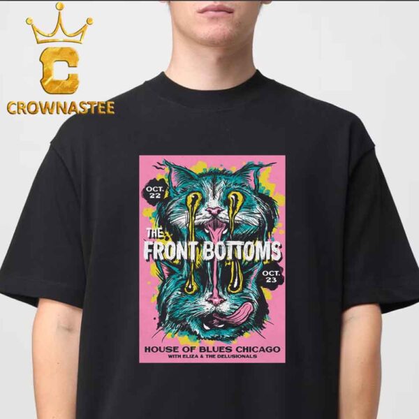 The Front Bottoms Chicago IL 2024 House Of Blues On October 23rd Classic T-Shirt