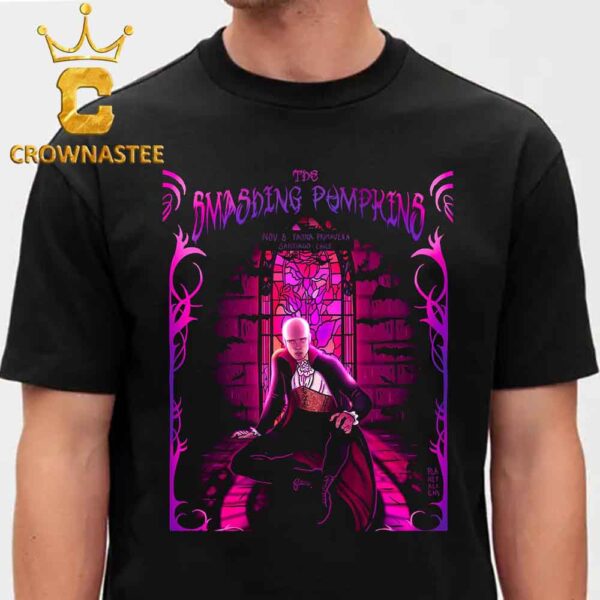 The Smashing Pumpkins San Tiago Chile 2024 Fauna Primavera On November 8th Classic T-Shirt