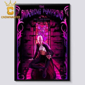 The Smashing Pumpkins San Tiago Chile 2024 Fauna Primavera On November 8th Home Decor Poster Canvas