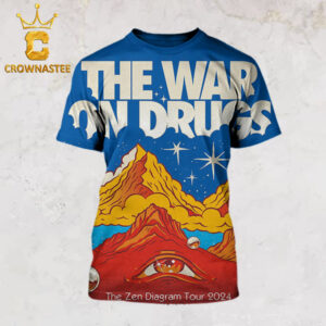 The War On Drugs Berkley California 2024 Greek Theatre On October 8th All Over Print T-Shirt