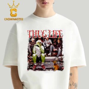 Thug Life Home Alone Elf Christmas Movies Grinch Classic T-Shirt Hoodie Sweater